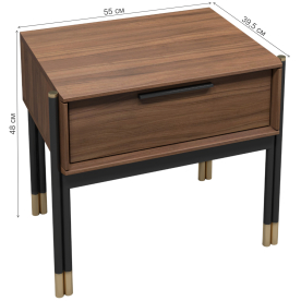 Прикроватная тумба Benissa MDI.BST.BS.56