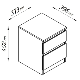 Прикроватная тумба Кастор