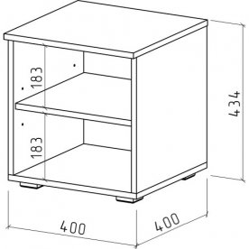 Прикроватная тумба Марс-1