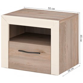 Прикроватная тумба Нобиле ТбКр НЛа