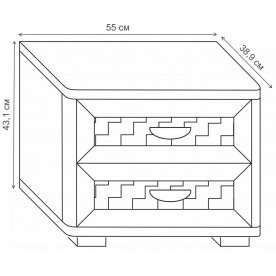 Прикроватная тумба Трейв