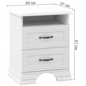 Прикроватная тумба Юнона МН-132-02