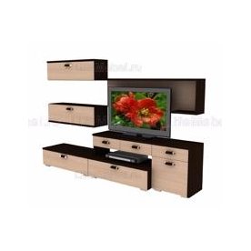 Тумба Хилтон 1.3 петли справа венге / дуб млечный 