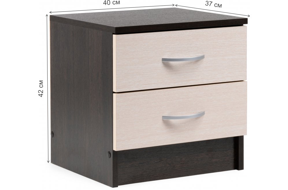 Тумба прикроватная Кэт — 7 венге / дуб белфорд