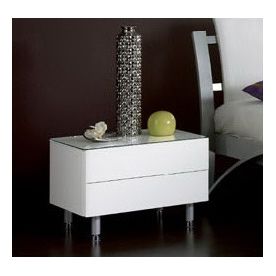 Тумбочка M-72 белая