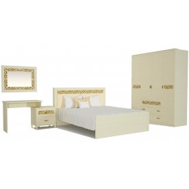 Спальня Ливадия weave светлый (комплектация 4)