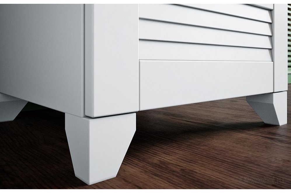 Спальня Ривьера белая (комплектация 1)