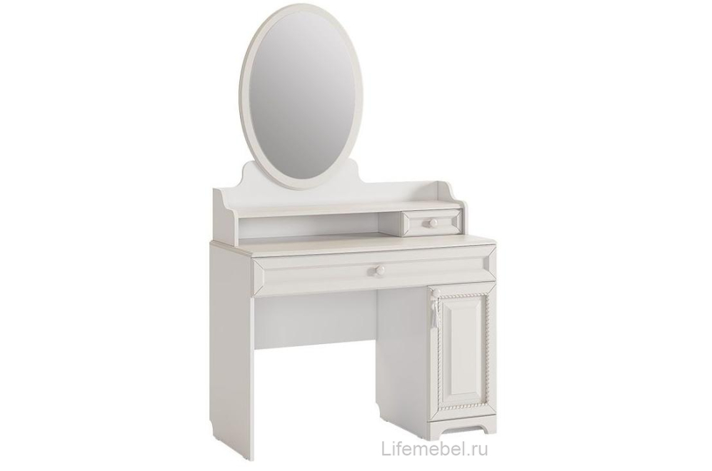 Спальный гарнитур Белла белый/ джелато софт (комплектация 2)