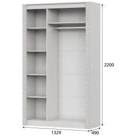 Спальный гарнитур Дельта комплектация 1