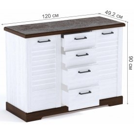 Спальный гарнитур Кантри комплектация 1