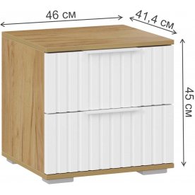 Спальный гарнитур Хилтон комплектация 2