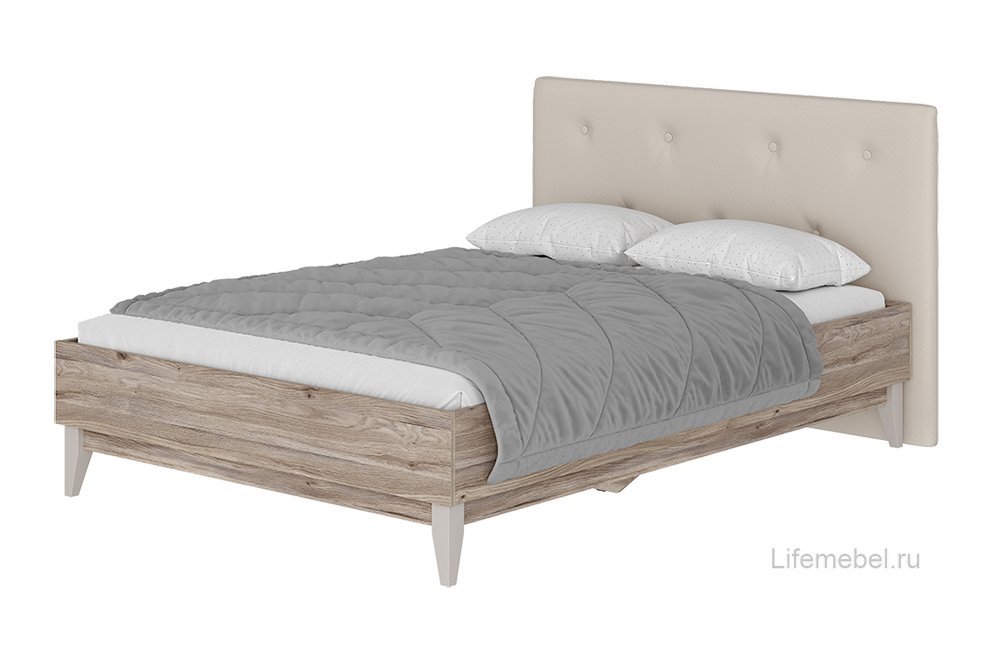 Спальный гарнитур Скандика дуб смоки