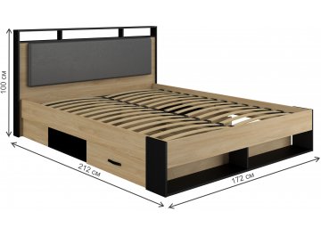 Спальный гарнитур Стенли комплектация 1