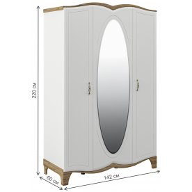 Спальный гарнитур Тиффани-New комплектация 1