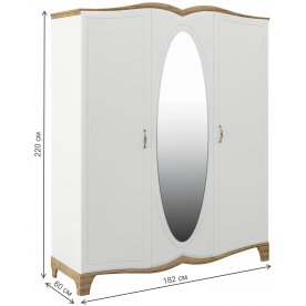 Спальный гарнитур Тиффани-New комплектация 2