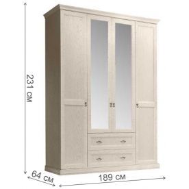 Спальный гарнитур Венеция комплектация 1