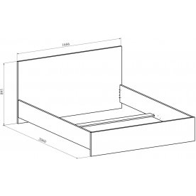 Спальный гарнитур Виктория ВИ-010 комплектация 2