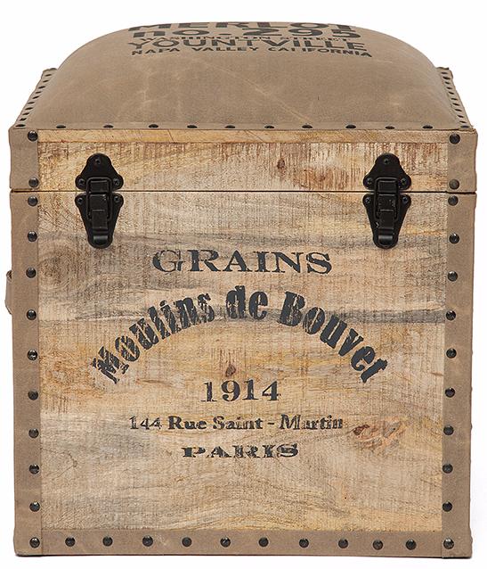 Сундук Perret M-540 дерево / ткань