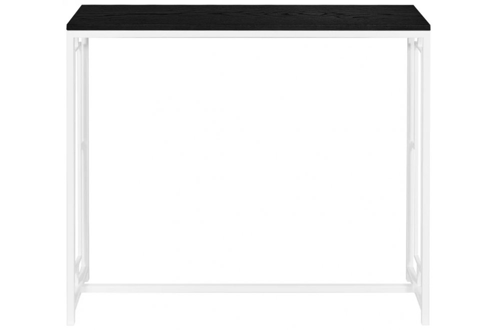 Консольный столик Akur Loft Dublin белый / декор черный