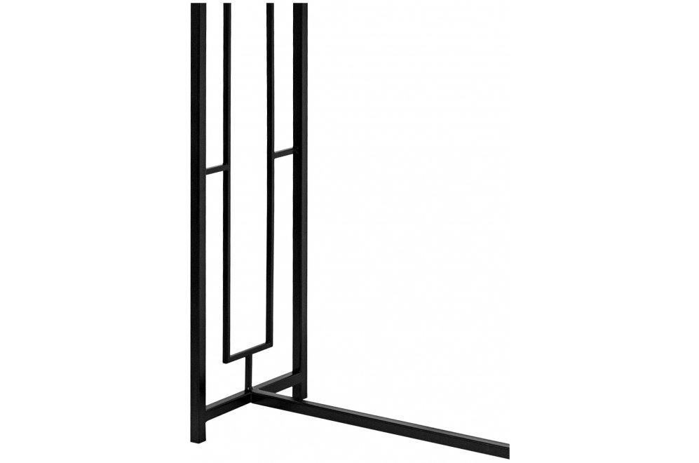 Консольный столик Akur Loft Dublin черный / декор черный