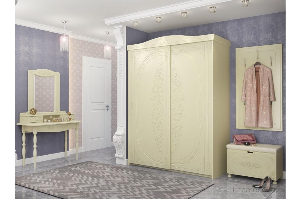 Консольный столик Ассоль плюс АС-36 ваниль