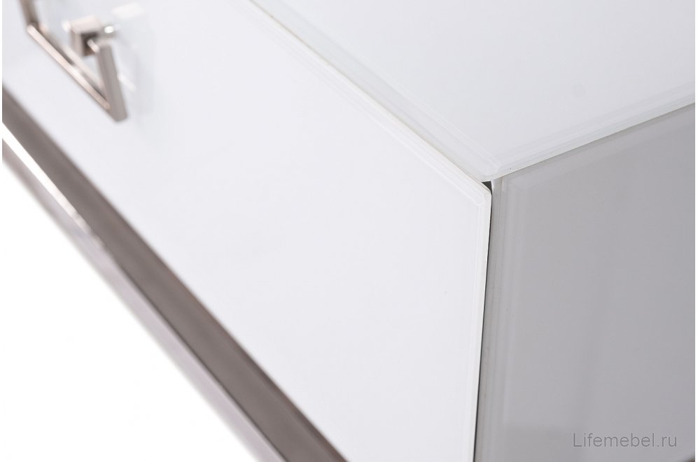 Консольный столик KFG070-NI белая / хром