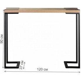 Консольный столик Loft №1