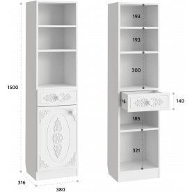 Туалетный столик Ассоль АС-6501