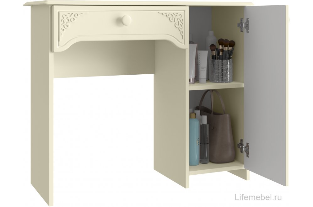 Туалетный столик Ассоль ТСН-6 ваниль