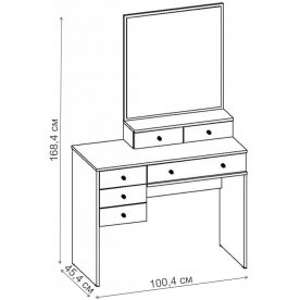 Туалетный столик Астра