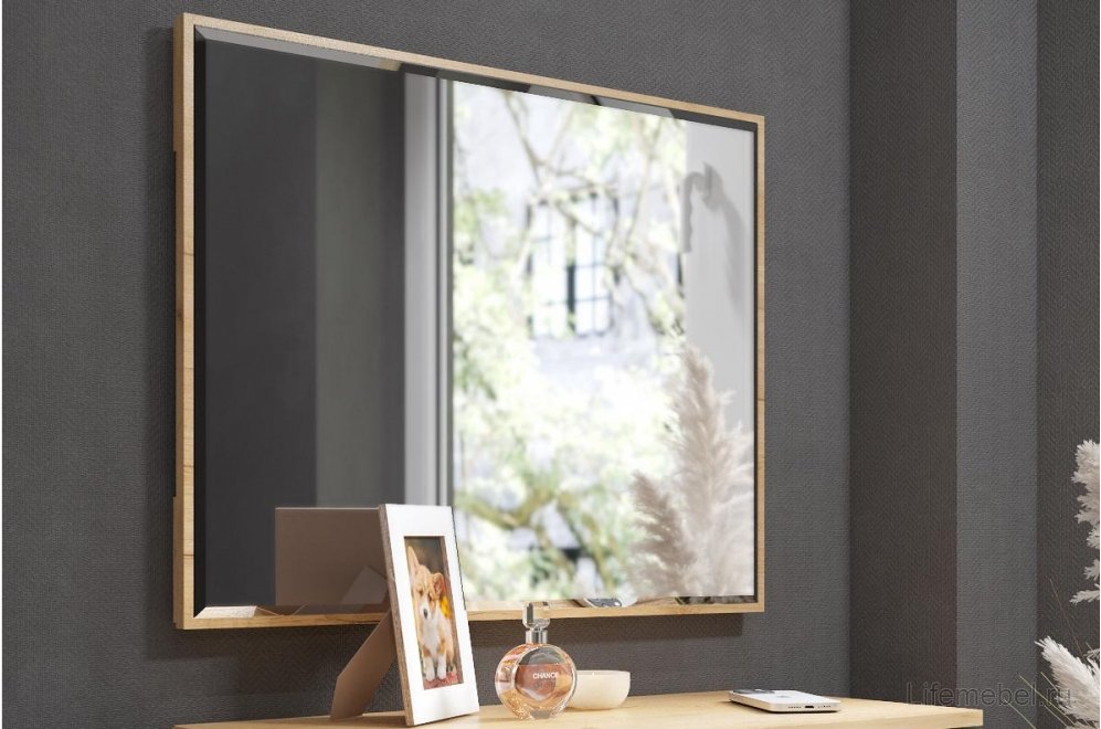 Туалетный столик Эмилия дуб крафт золотой / графит комплектация 1