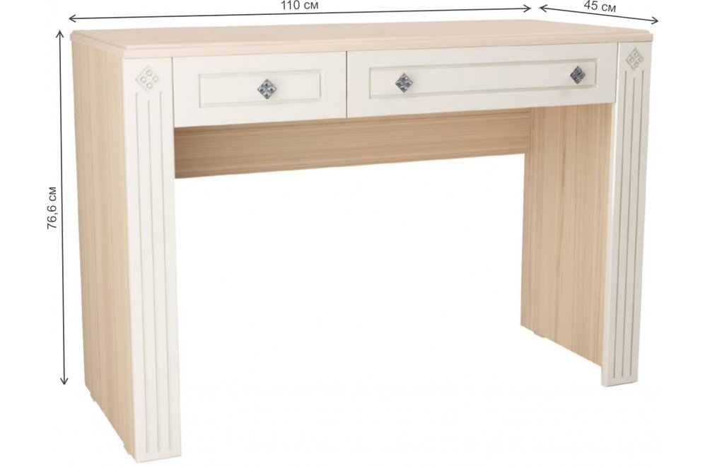 Туалетный столик Капелла №12.2 туя светлая