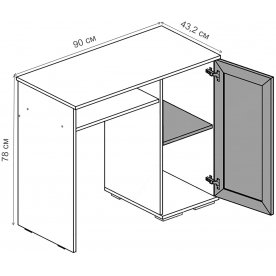 Туалетный столик Ричард РС-20