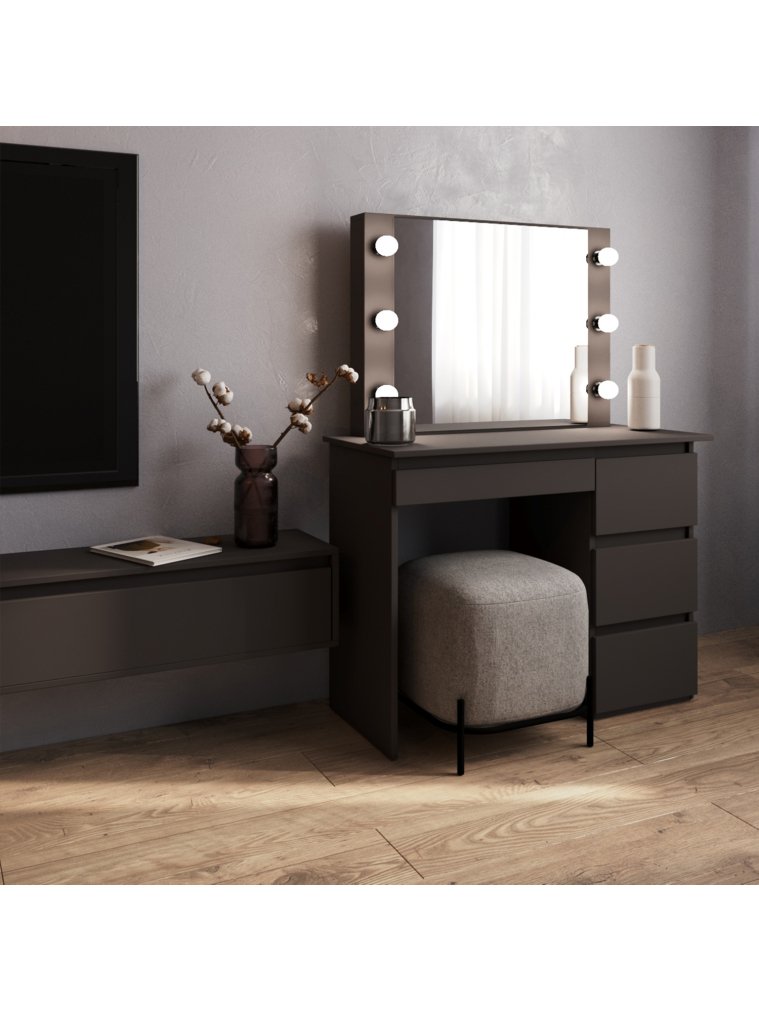 Туалетный столик Сура графит