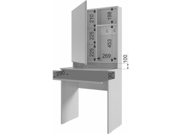 Туалетный столик Аурика