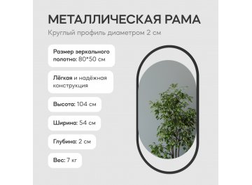 Настенное зеркало Evelix