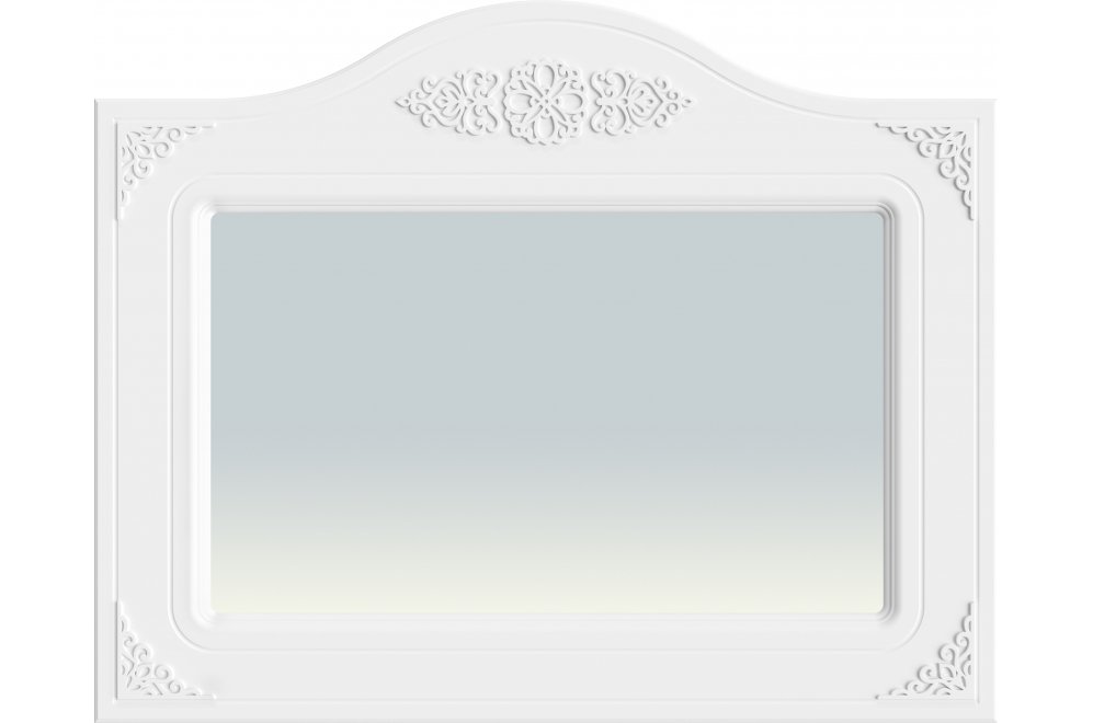 Зеркало Ассоль АС-8 белое дерево