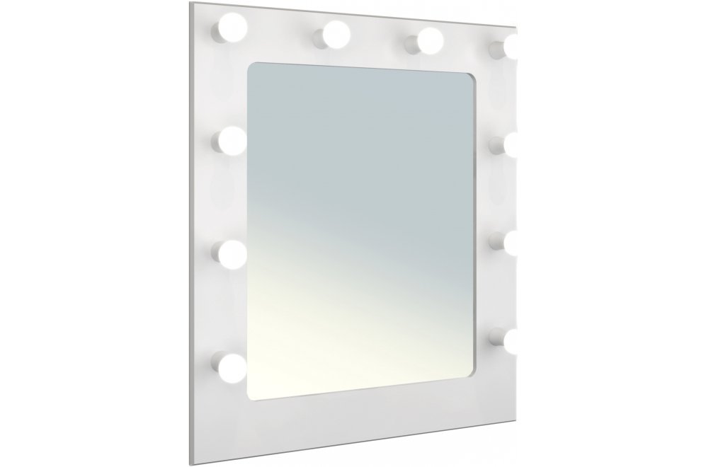 Зеркало ДримСтар ДС-40 белое дерево