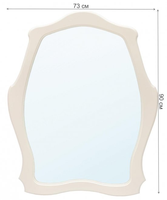 Зеркало Элегия дуб шампань