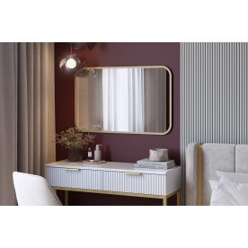 Зеркало Фортуна 3 золото матовое