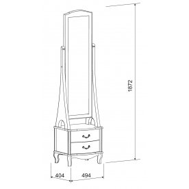 Зеркало Leset Джульетта