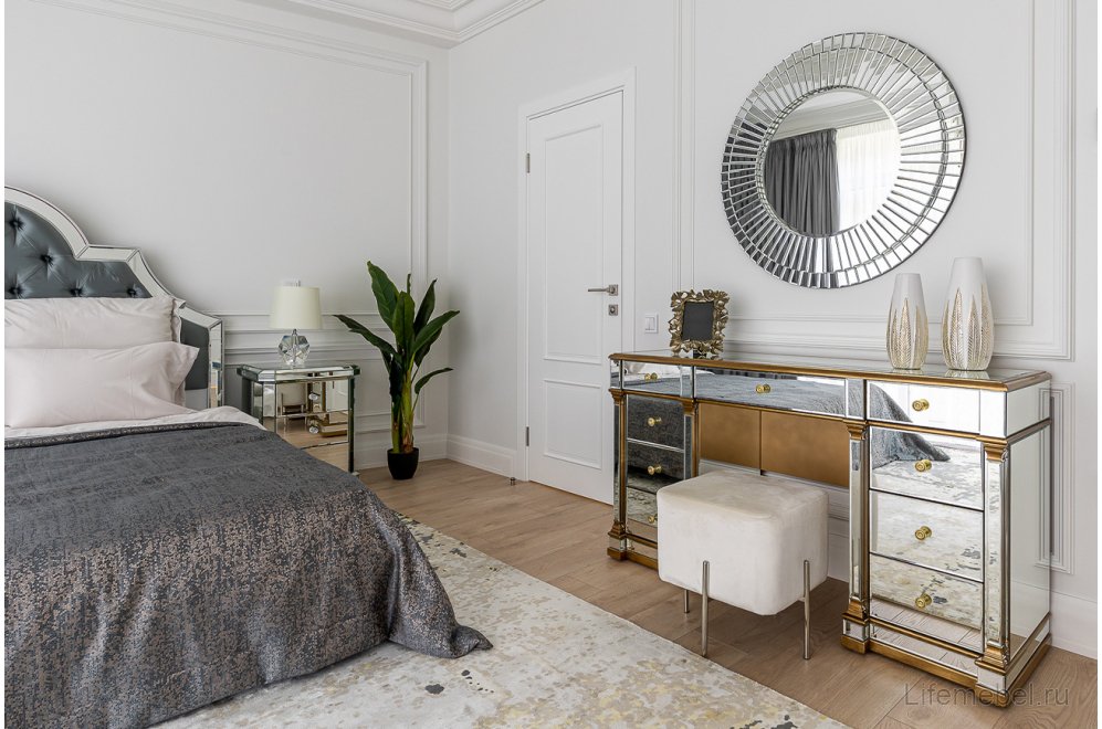 Зеркало Сноу-2 белое