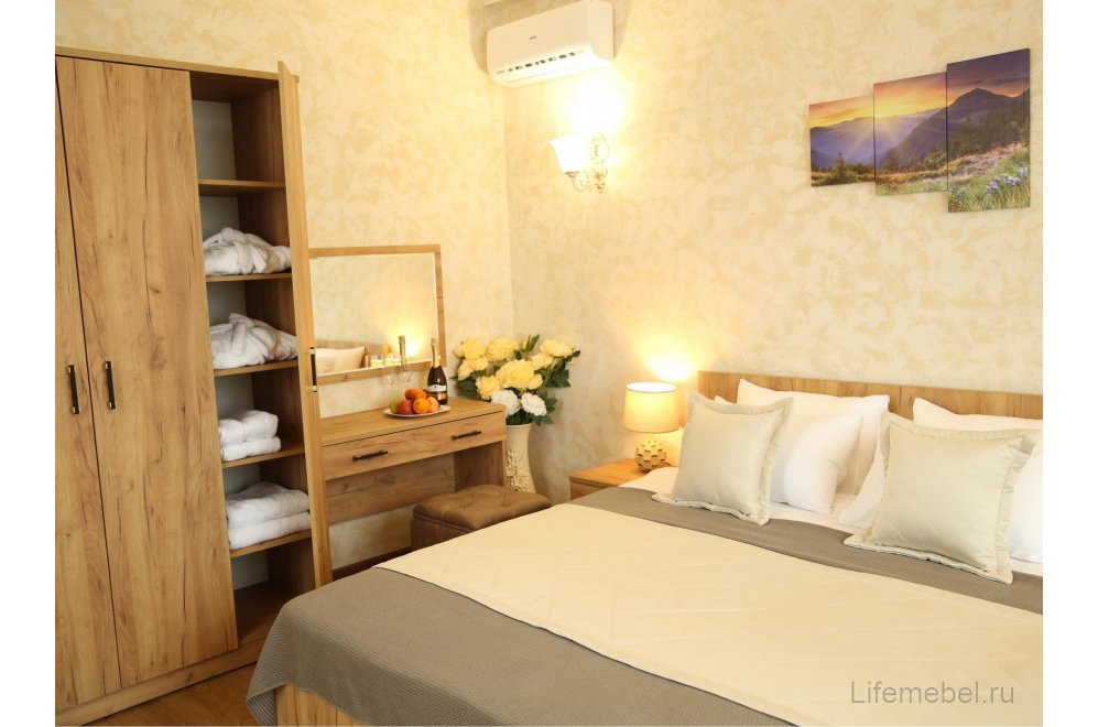 Зеркало Виктория ВИ-18 дуб крафт золотой