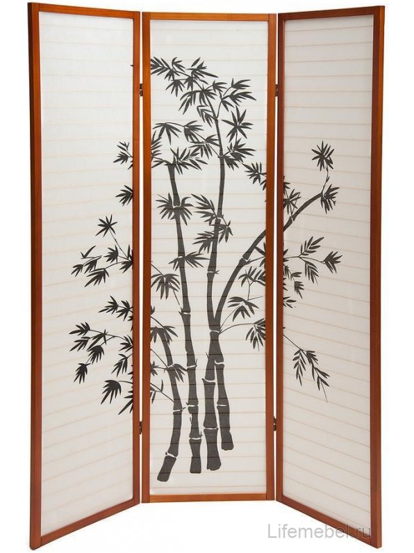 Ширма NY-1033-3 walnut