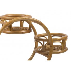 Подставка для цветов Circle Planter золотой мед