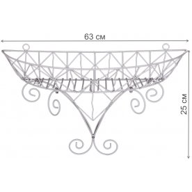 Подставка для цветов настенная