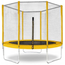 Батут с защитной сеткой Trampoline 8