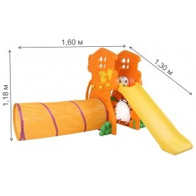 Детская горка Сказочный домик