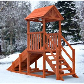 Горка деревянная Ямал