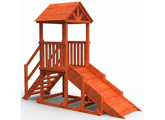 Горка деревянная Ямал